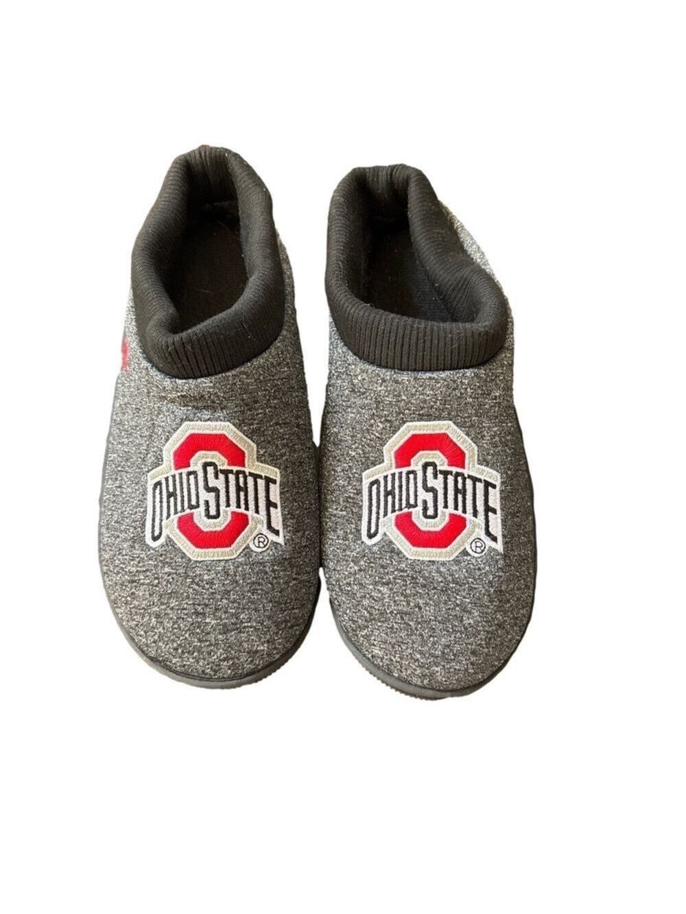 FOCO Men's Ohio State Buckeyes Collegiate Slippers. Size M (9-10)